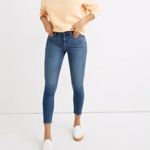 NWT Madewell Curvy High-Rise Skinny Crop Jeans